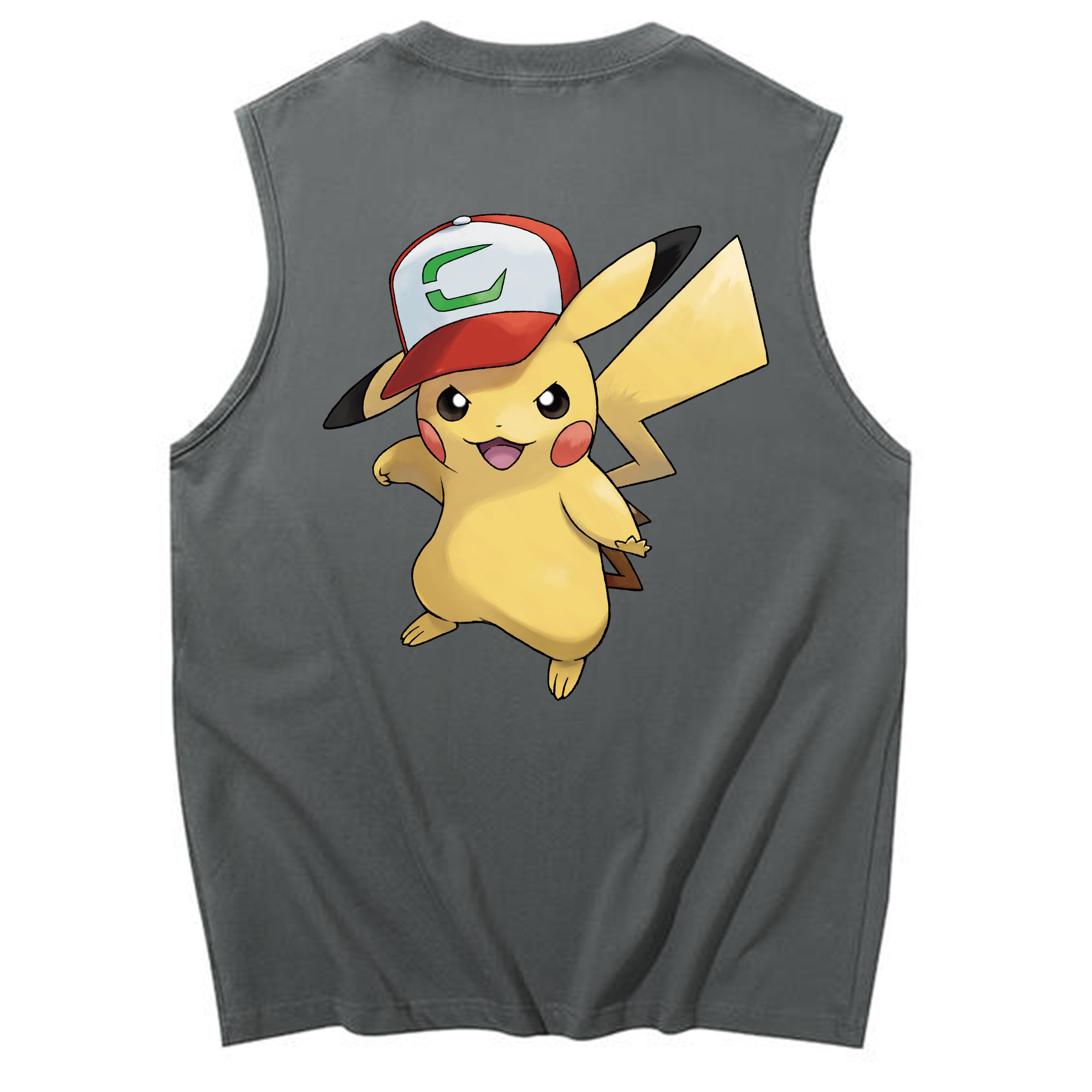 （画像用） ポケットモンスター Pokémon コットン100％タンクトップ（背面プリント）